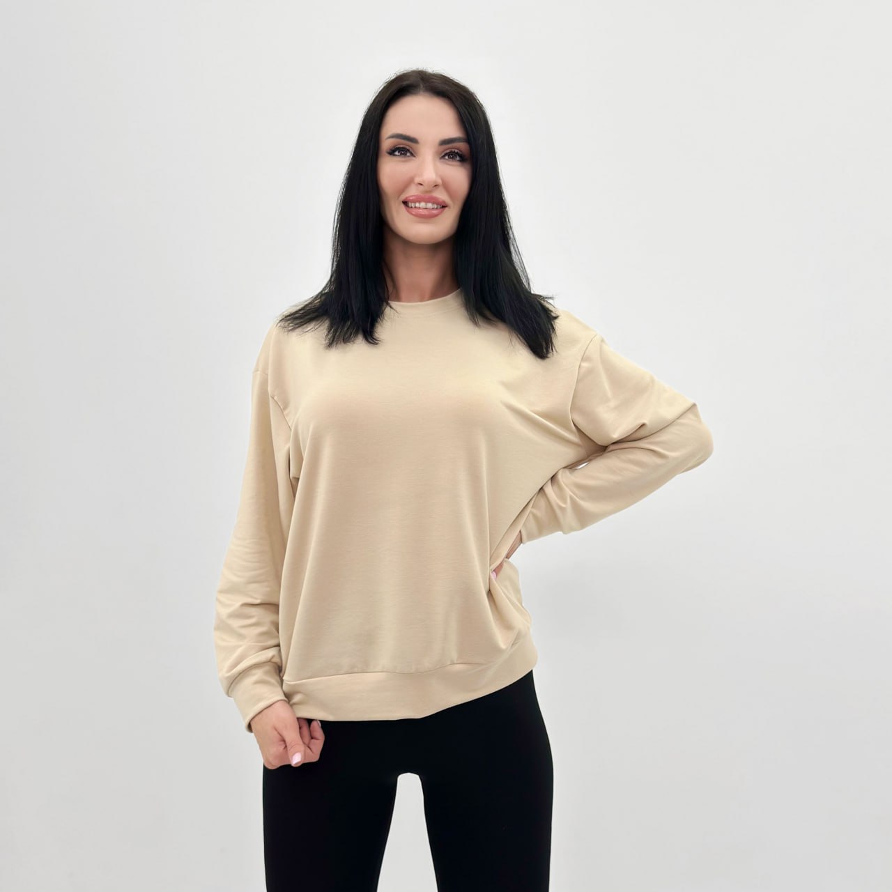 Базовий світшот з двонитки "Kaplan"