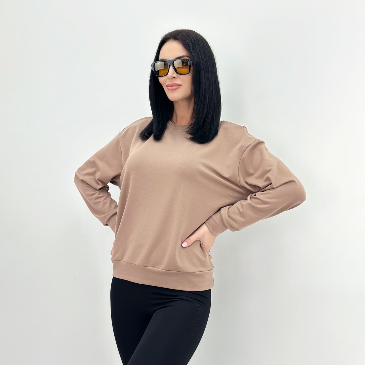 Базовий світшот з двонитки "Kaplan"