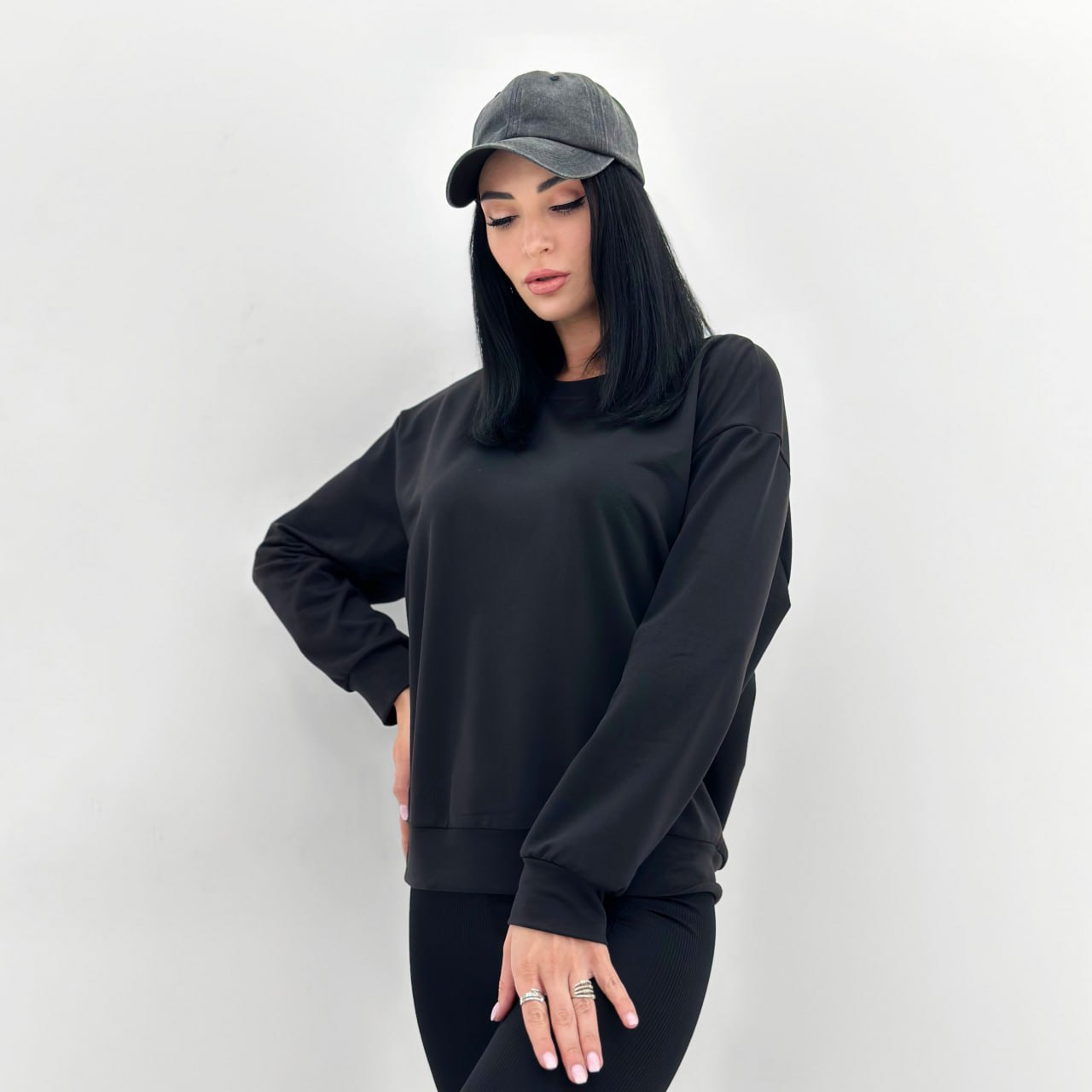 Базовий світшот з двонитки "Kaplan"