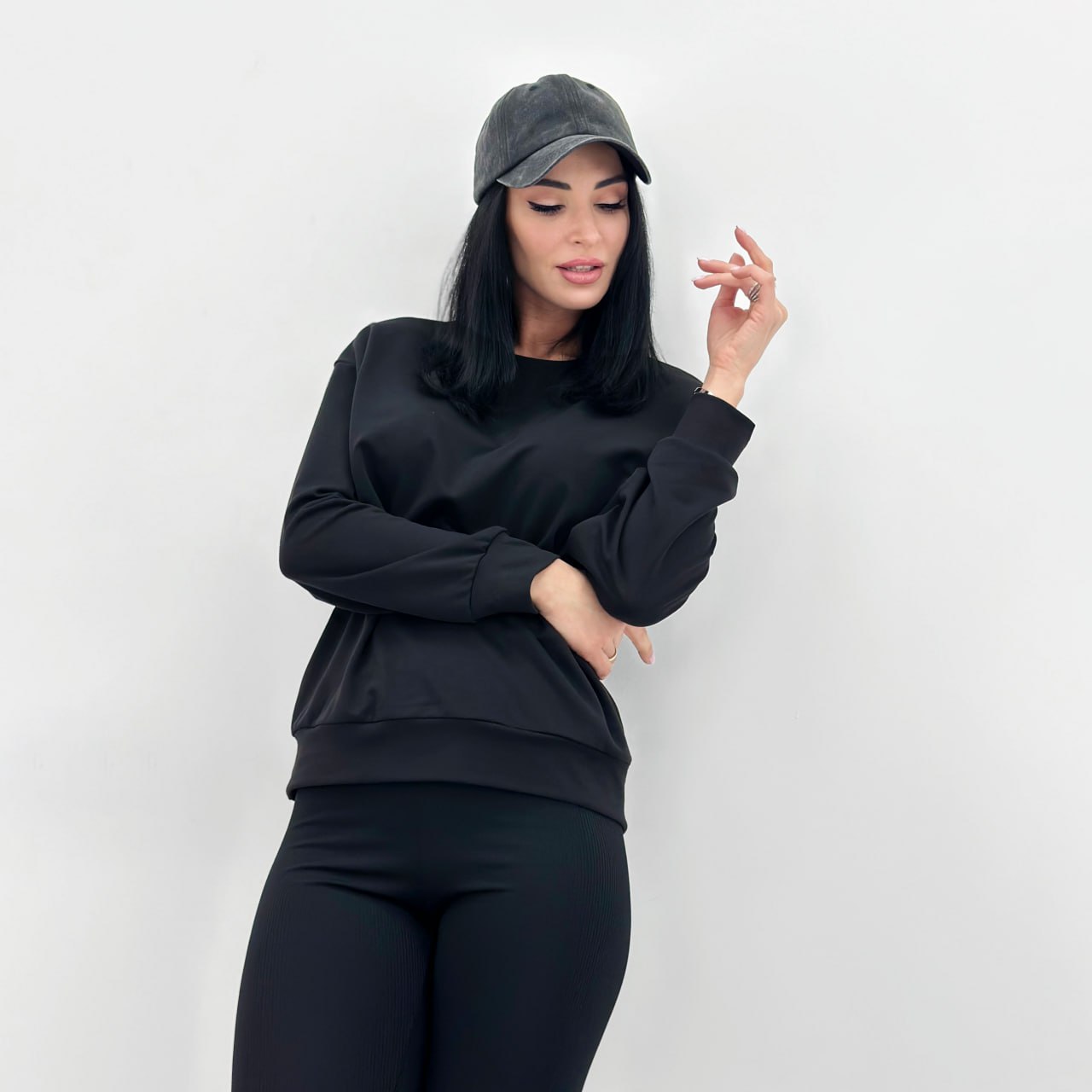 Базовий світшот з двонитки "Kaplan"