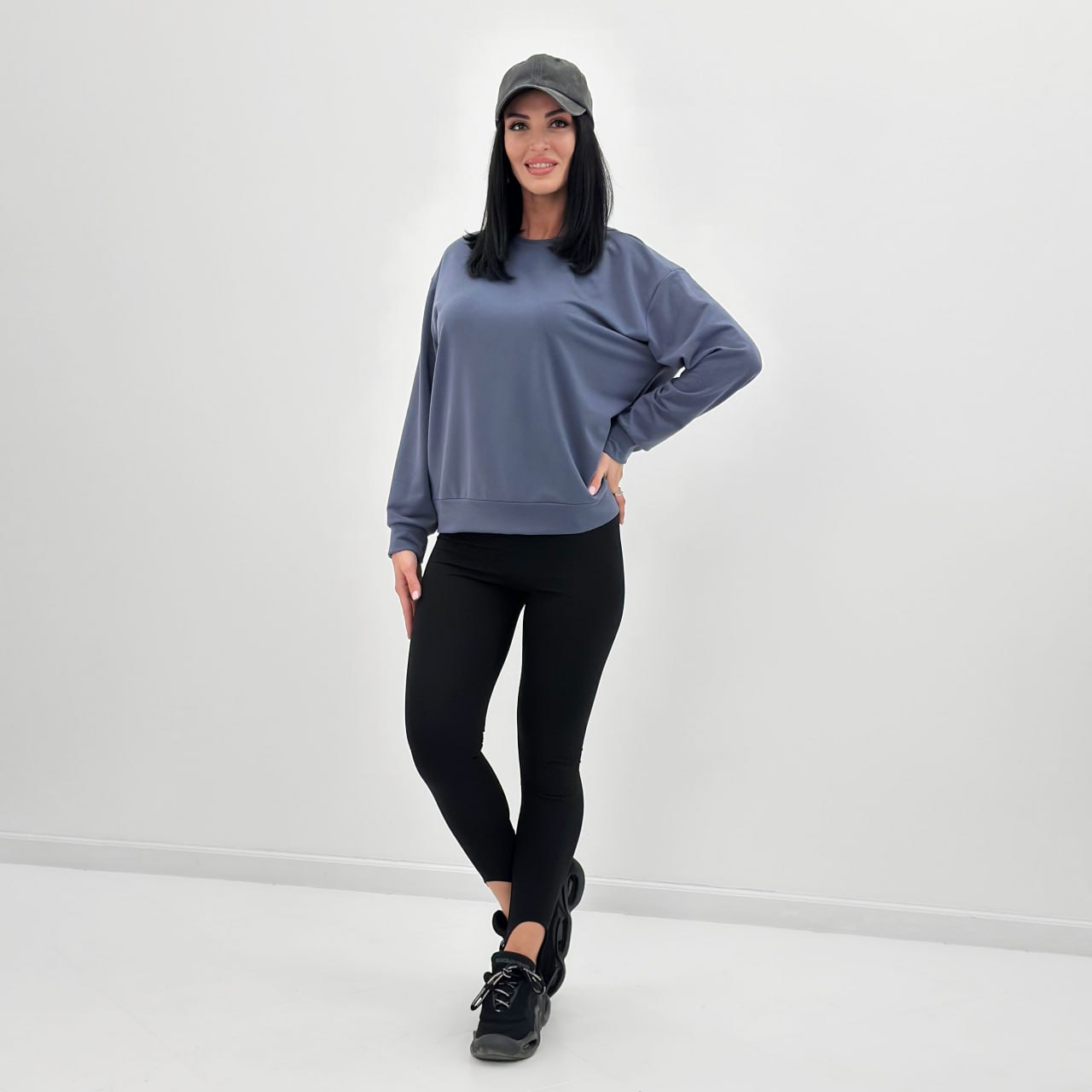 Базовий світшот з двонитки "Kaplan"