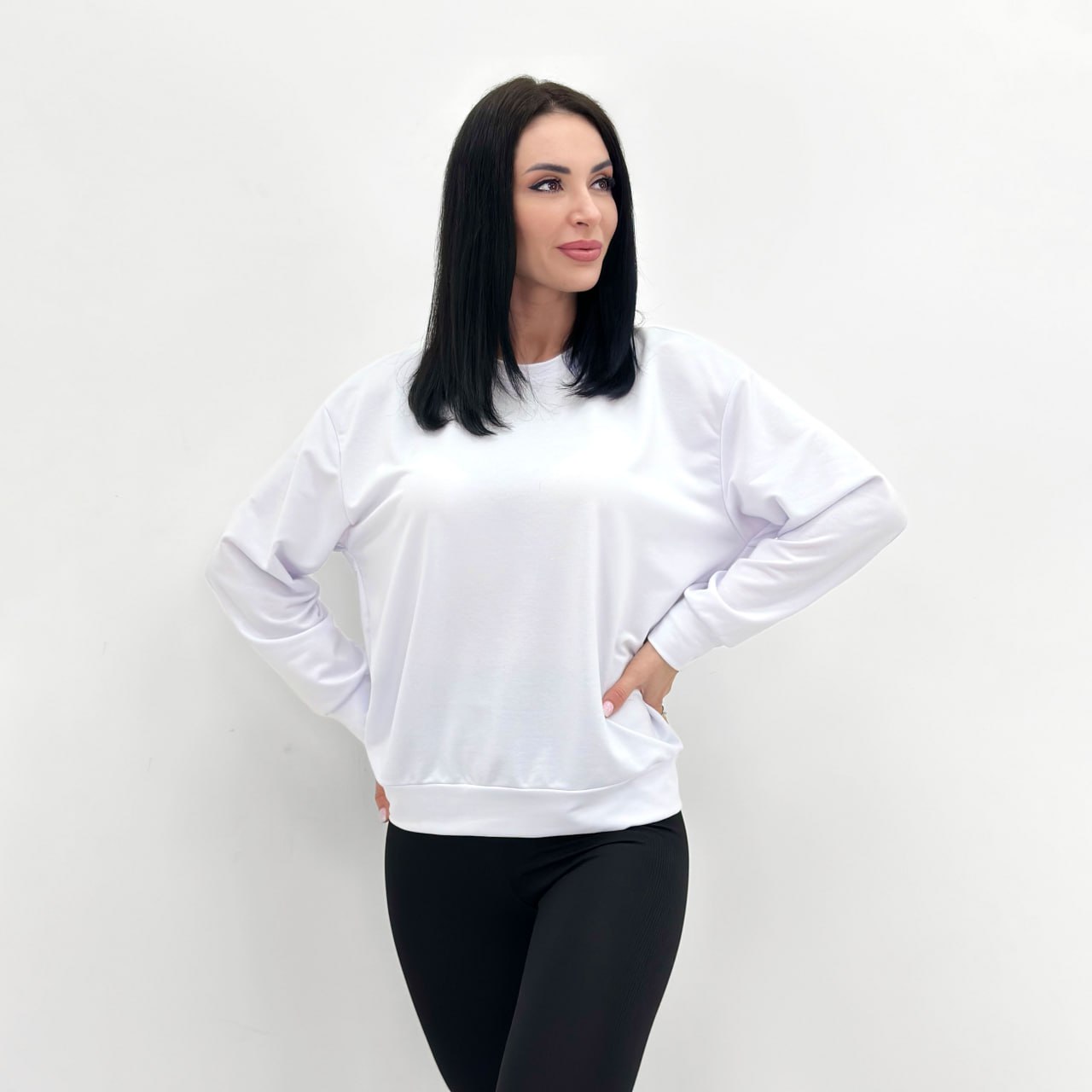 Базовий світшот з двонитки "Kaplan"