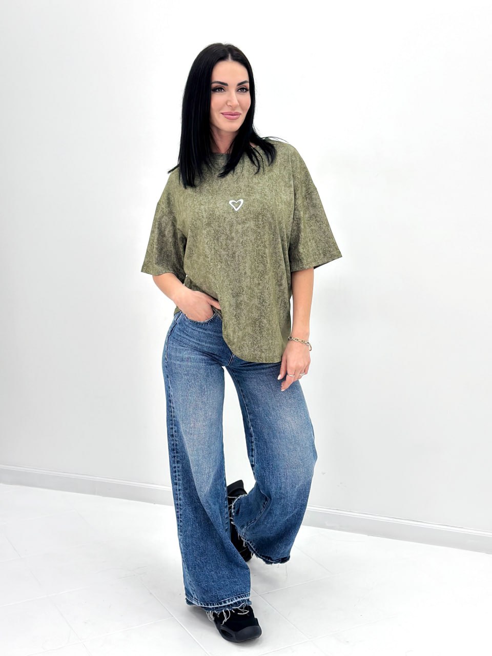 Базова футболка з принтом "Soul" (Турція)