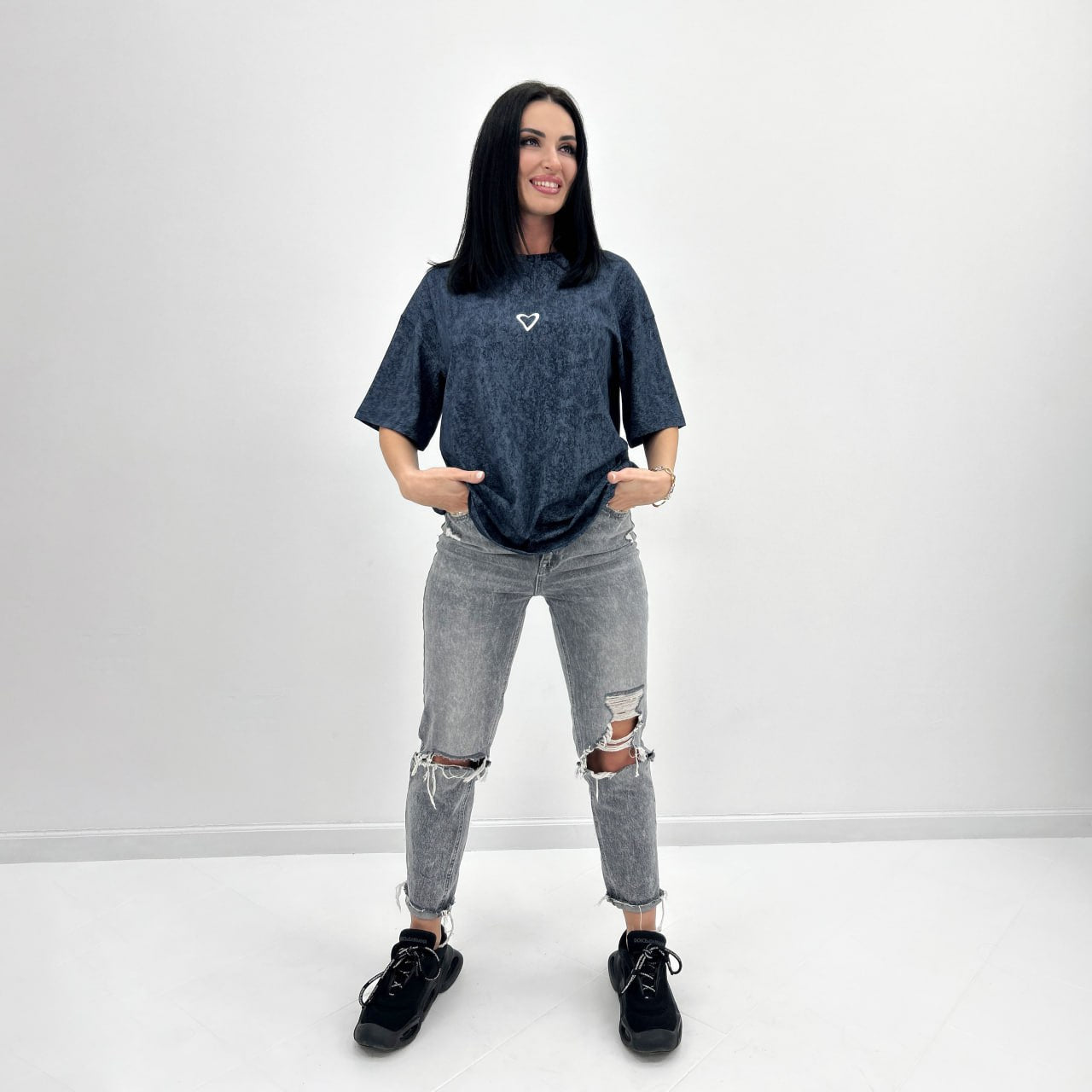 Базова футболка з принтом "Soul" (Турція)