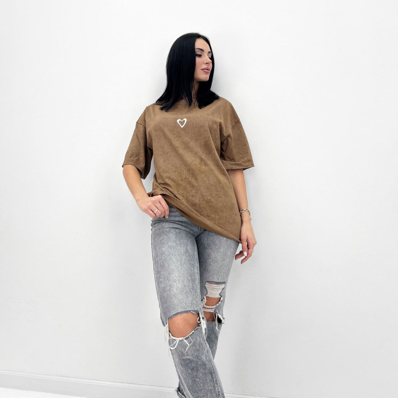 Базова футболка з принтом "Soul" (Турція)