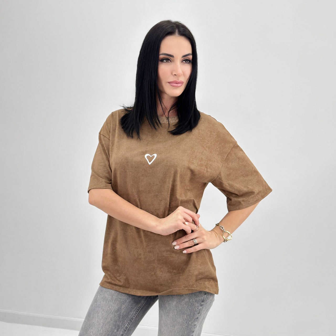 Базова футболка з принтом "Soul" (Турція)