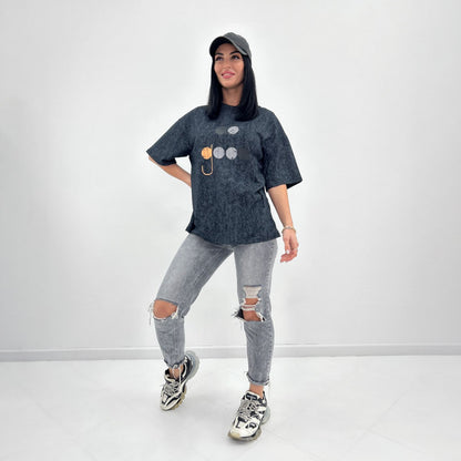 футболка вільного крою "Do good" (Турція)