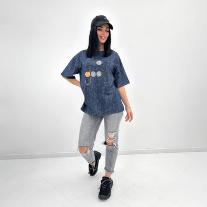 футболка вільного крою "Do good" (Турція)