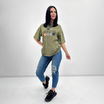 футболка вільного крою "Do good" (Турція)