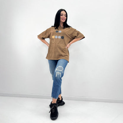 футболка вільного крою "Do good" (Турція)