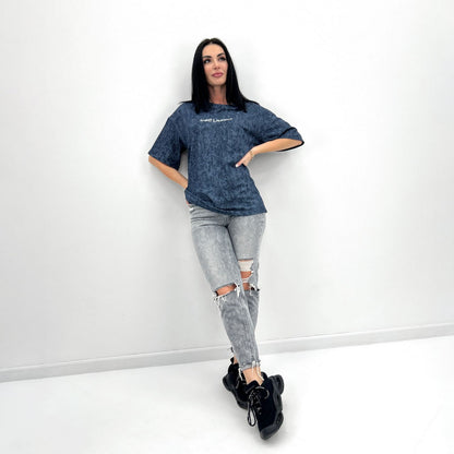 Базова  футболка з написом "Saint" (Турція)