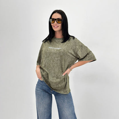 Базова  футболка з написом "Saint" (Турція)