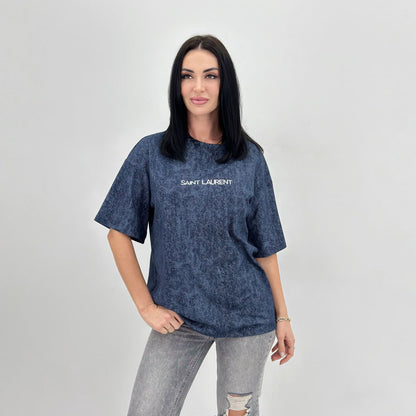 Базова  футболка з написом "Saint" (Турція)