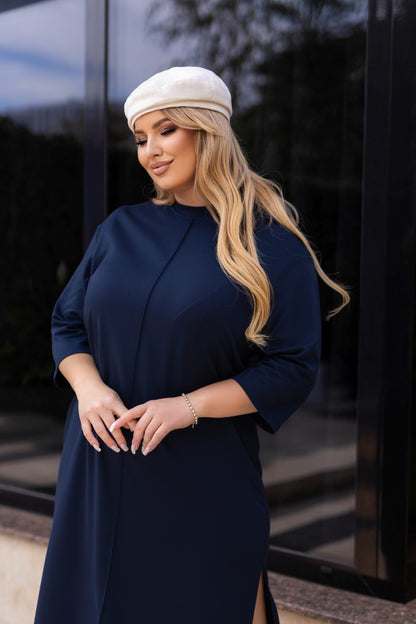 Трикотажна сукня вільного крою "Berry"