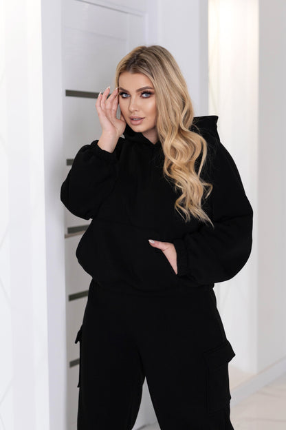 Теплий спортивний костюм зі штанами карго "Human"