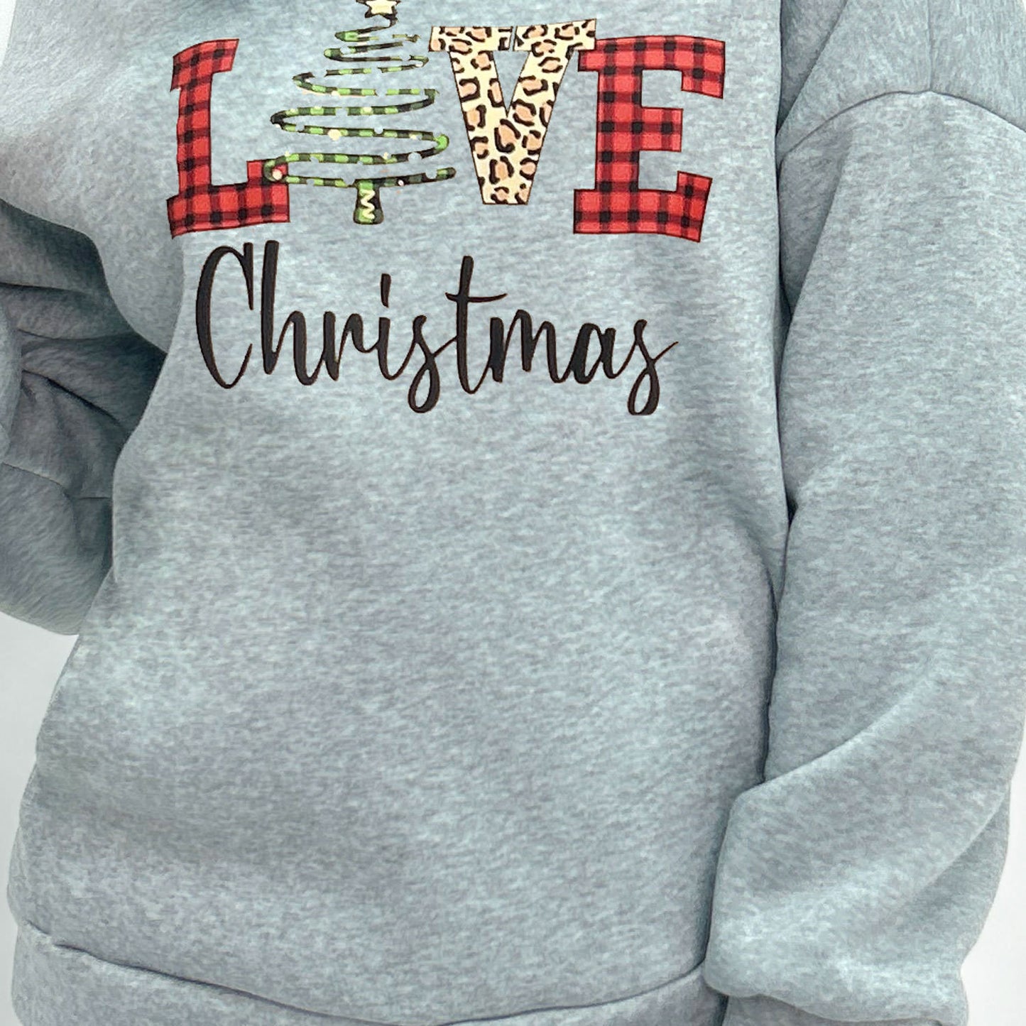 Теплий світшот зі святковим принтом "Festival"