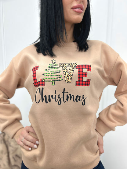 Теплий світшот зі святковим принтом "Festival"