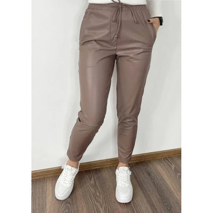 Демісезонні штани з екошкіри "Richy"