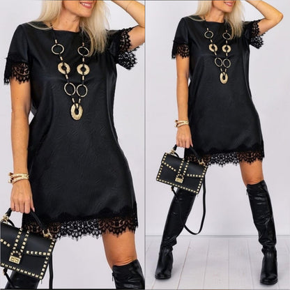 Сукня з екошкіри "Secret"