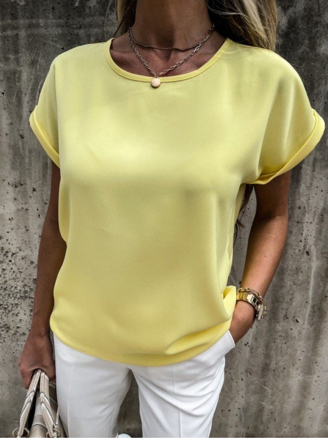 Блузка футболка вільного крою "Moment"