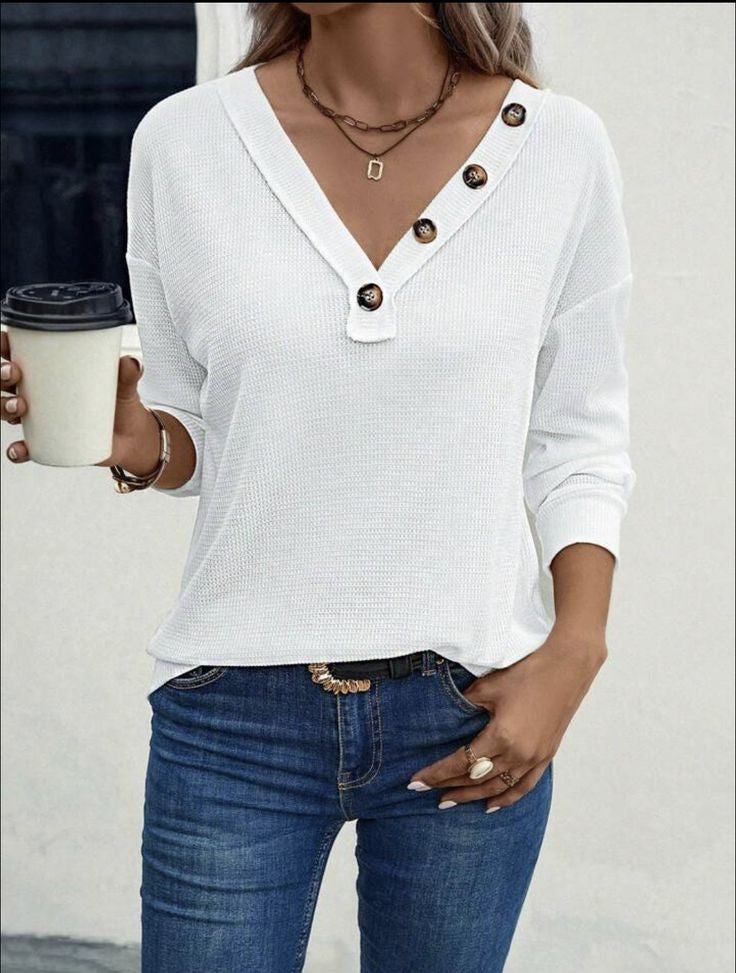 Пуловер з гудзиками "Pearl"