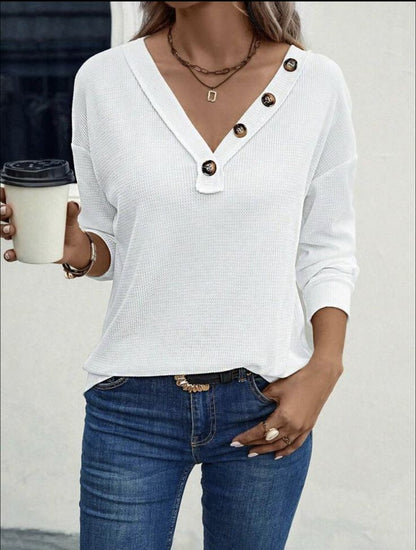 Пуловер з гудзиками "Pearl"