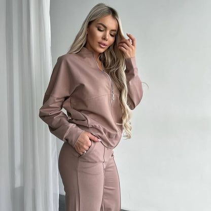 Трикотажний костюм зі штанами палаццо "Alicante"