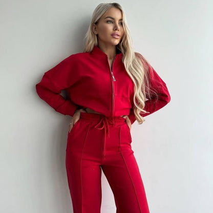 Трикотажний костюм зі штанами палаццо "Alicante"