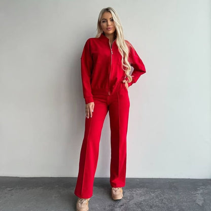 Трикотажний костюм зі штанами палаццо "Alicante"