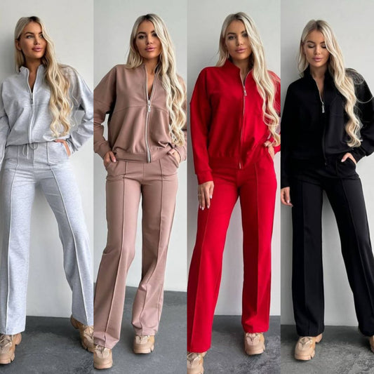 Трикотажний костюм зі штанами палаццо "Alicante"