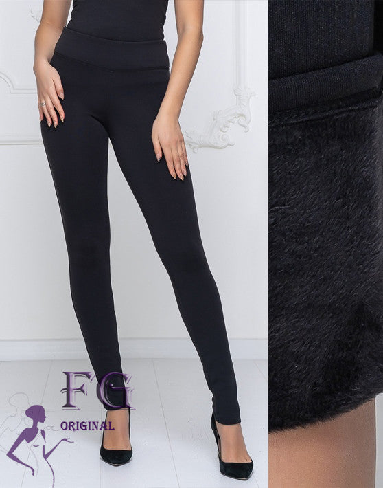 Трикотажні теплі лосини на хутрі "Millennium"