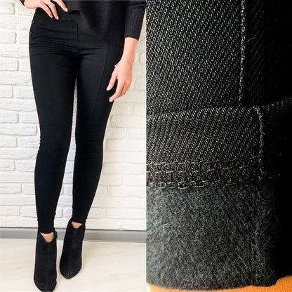 Легінси-лосіни "Daily" джинс-коттон на флісі