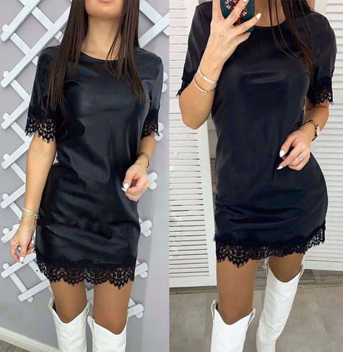 Сукня з екошкіри "Secret"