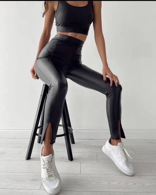 Демісезонні брюки з розрізами "Everett"