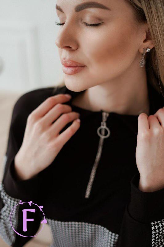 Повсякденний жіночий костюм із трикотажу "Flex"