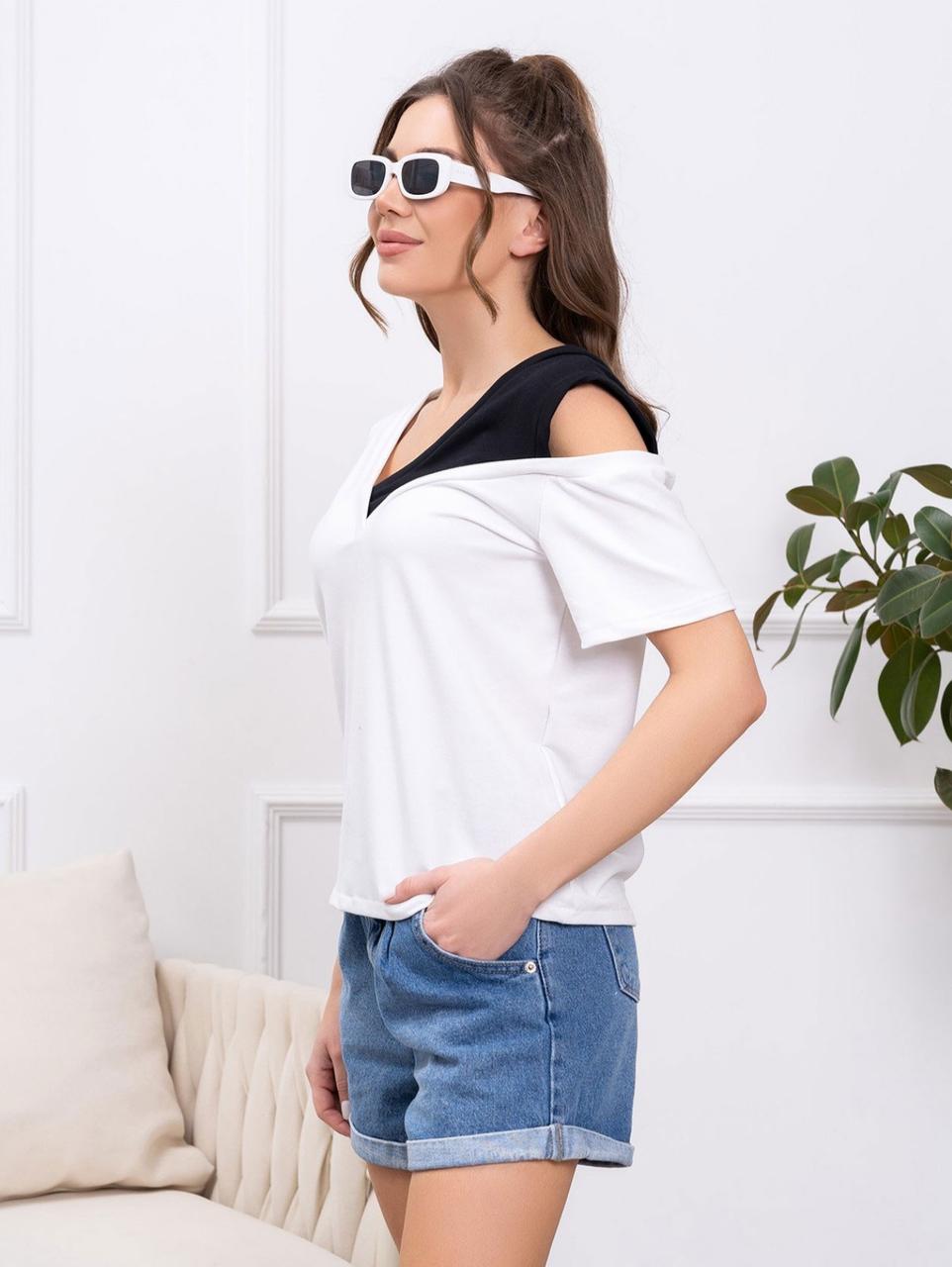 Трикотажна футболка "Black&White"