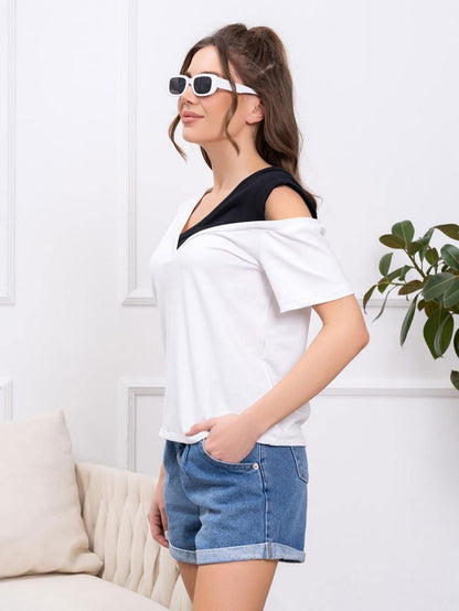 Трикотажна футболка "Black&White"