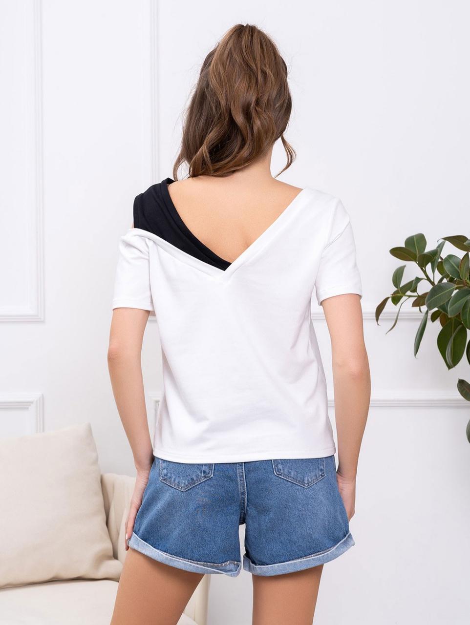 Трикотажна футболка "Black&White"