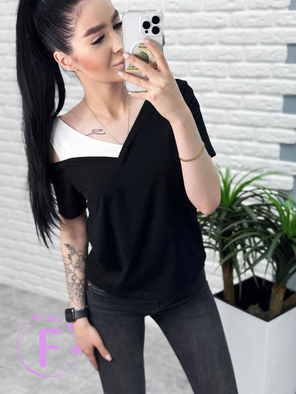 Трикотажна футболка "Black&White"