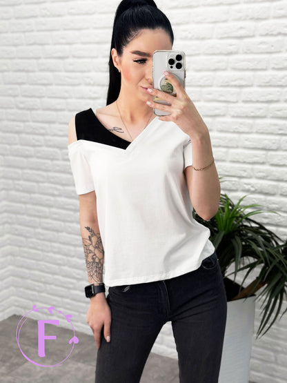 Трикотажна футболка "Black&White"