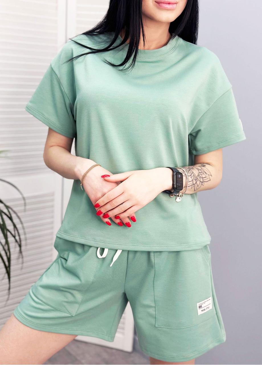 Трикотажний костюм з шортами "Root"