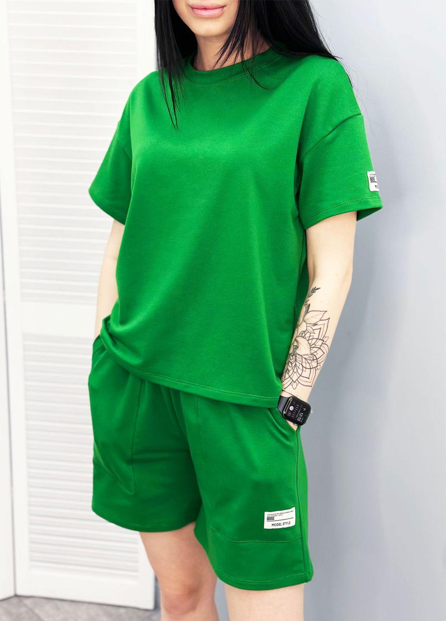 Трикотажний костюм з шортами "Root"