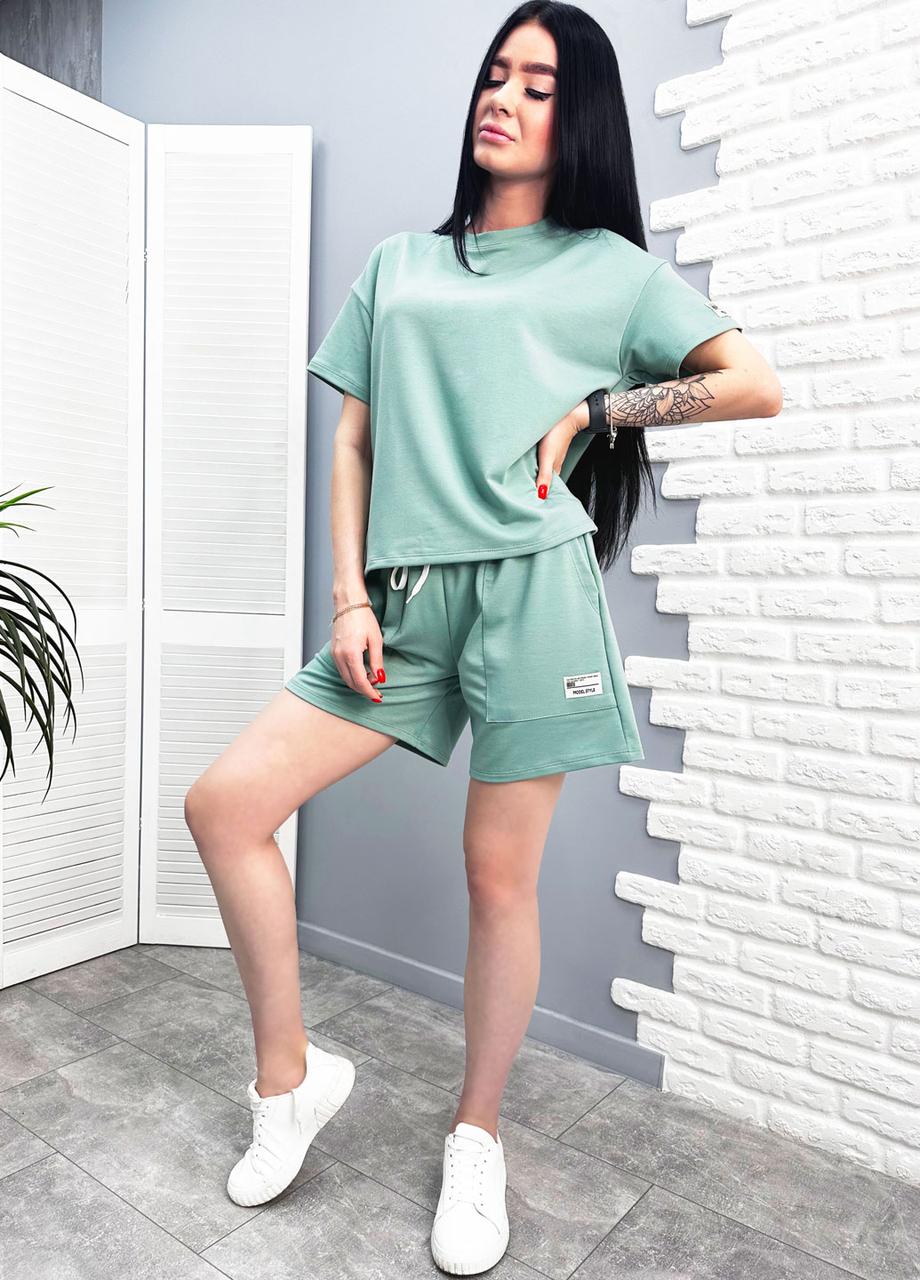 Трикотажний костюм з шортами "Root"