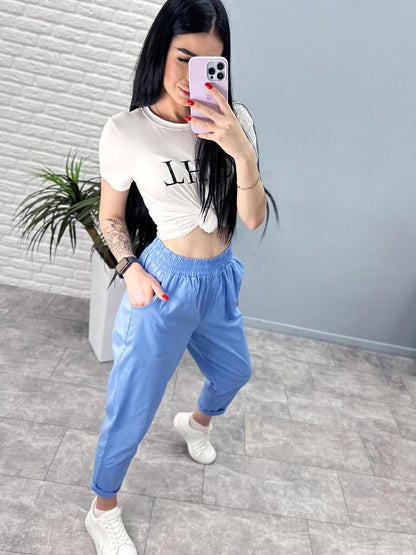 Літні штани з підворотом "Hunter"