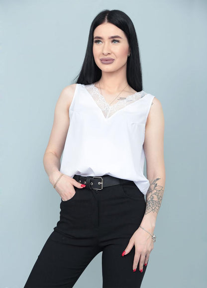 Блуза з глибоким декольте "Gloria"