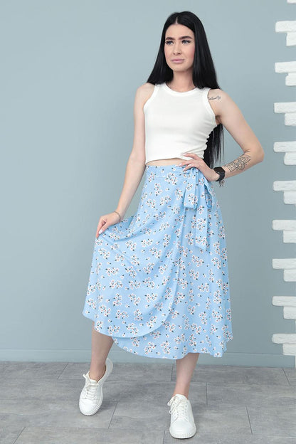 Лiтня спiдниця на запах "Luna"