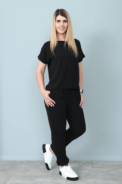 Літній костюм зі штанами на резинці "My day"