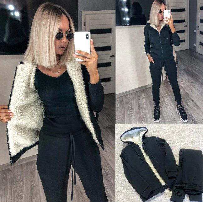 Зимовий спортивний костюм на хутрі "Nord"