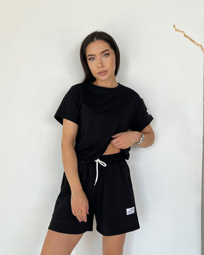 Трикотажний костюм з шортами "Root"