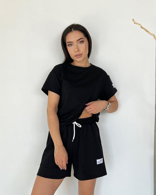 Трикотажний костюм з шортами "Root"